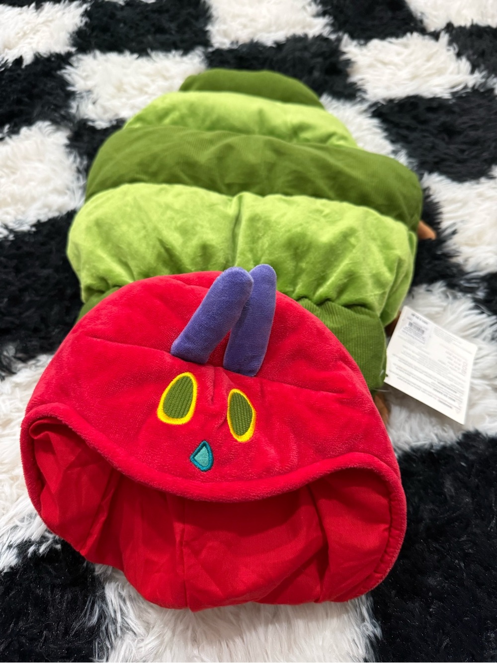 Pottery barn rare NWT Eric Carle the hungry Caterpillar costume - Picture 5 of 6